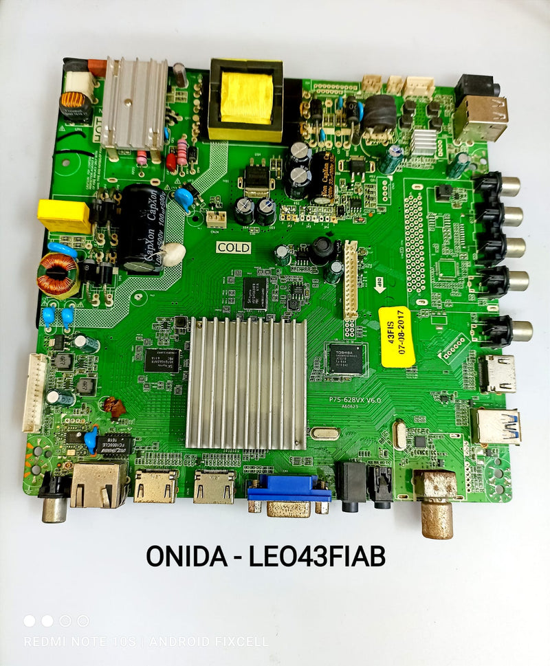 ONIDA- 43 LEO43FIAB SMART LED TV MOTHERBOARD