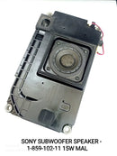 SONY SUBWOOFER SPEAKER- 1-859-102-11 15W MAL