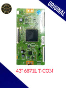 43" 6871L T-CON BOARD
