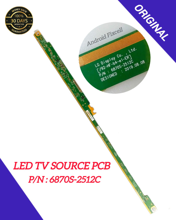 P/N : 6870S-2512C LED TV SOURCE PCB