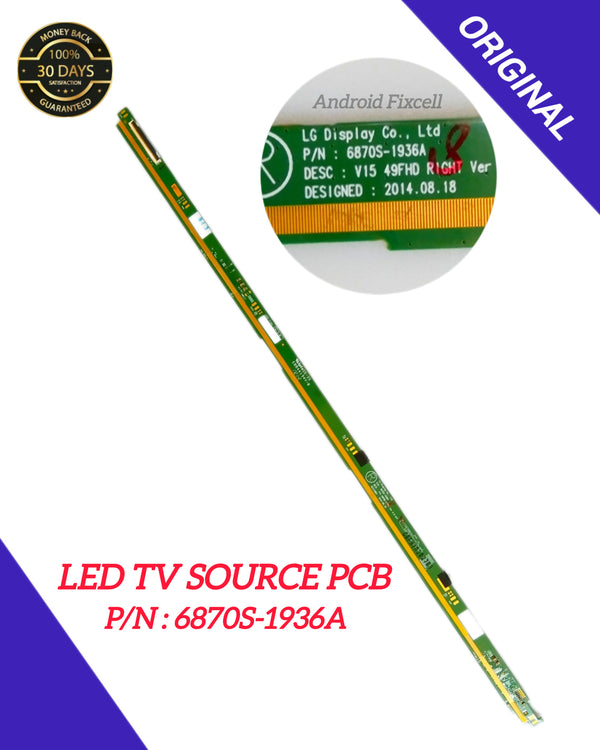 P/N: 6870S-1936A LED TV SOURCE PCB