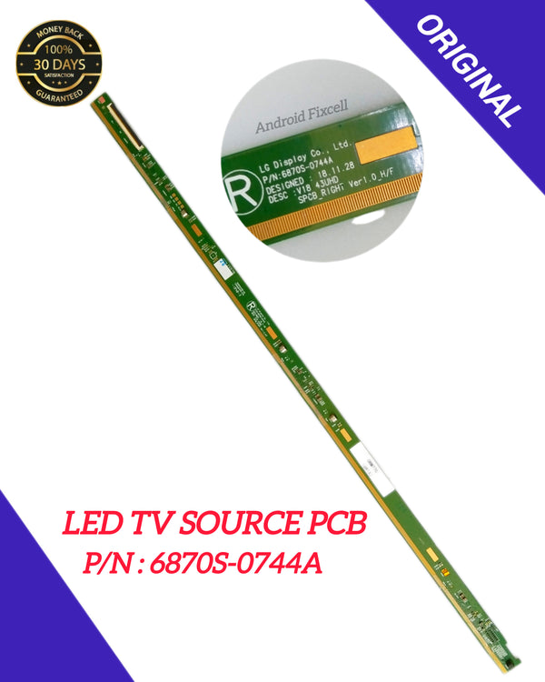 P/N: 6870S-0744A LED TV SOURCE PCB