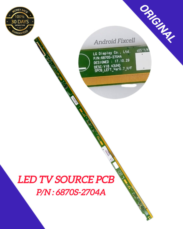 P/N: 6870S-2704A LED TV SOURCE PCB