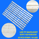 SONY-KLV40R352F 10 PCS STRIP / 10 LED LIGHT