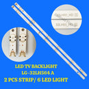 LG-32LH564A 2 PCS STRIP / 6 LED LIGHT
