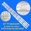JL.D40A1330-03CS-F 4 PCS STRIP / 40 LED LIGHT