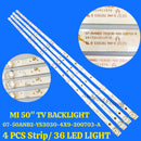 MI 50" 07-50ANB2-YS3030-4X9-200703-A 4 PCS STRIP/ 36 LED LIGHT