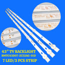 BMTC43D07-ZC52AG-02D 3 PCS STRIP/7 LED LIGHT