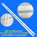 LB-C320-G7N-X--6-12-X1(CKD), 2 PCS STRIP / 6 LED LIGHT