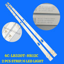 4C-LB320T-HR12C, 2 PCS STRIP / 6 LED LIGHT