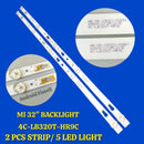 MI 32" 4C-LB320T-HR9C  2 STRIP/ 5 LED LIGHT