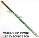 V430DJ1-Q01 REV.D2 LED TV SOURCE PCB