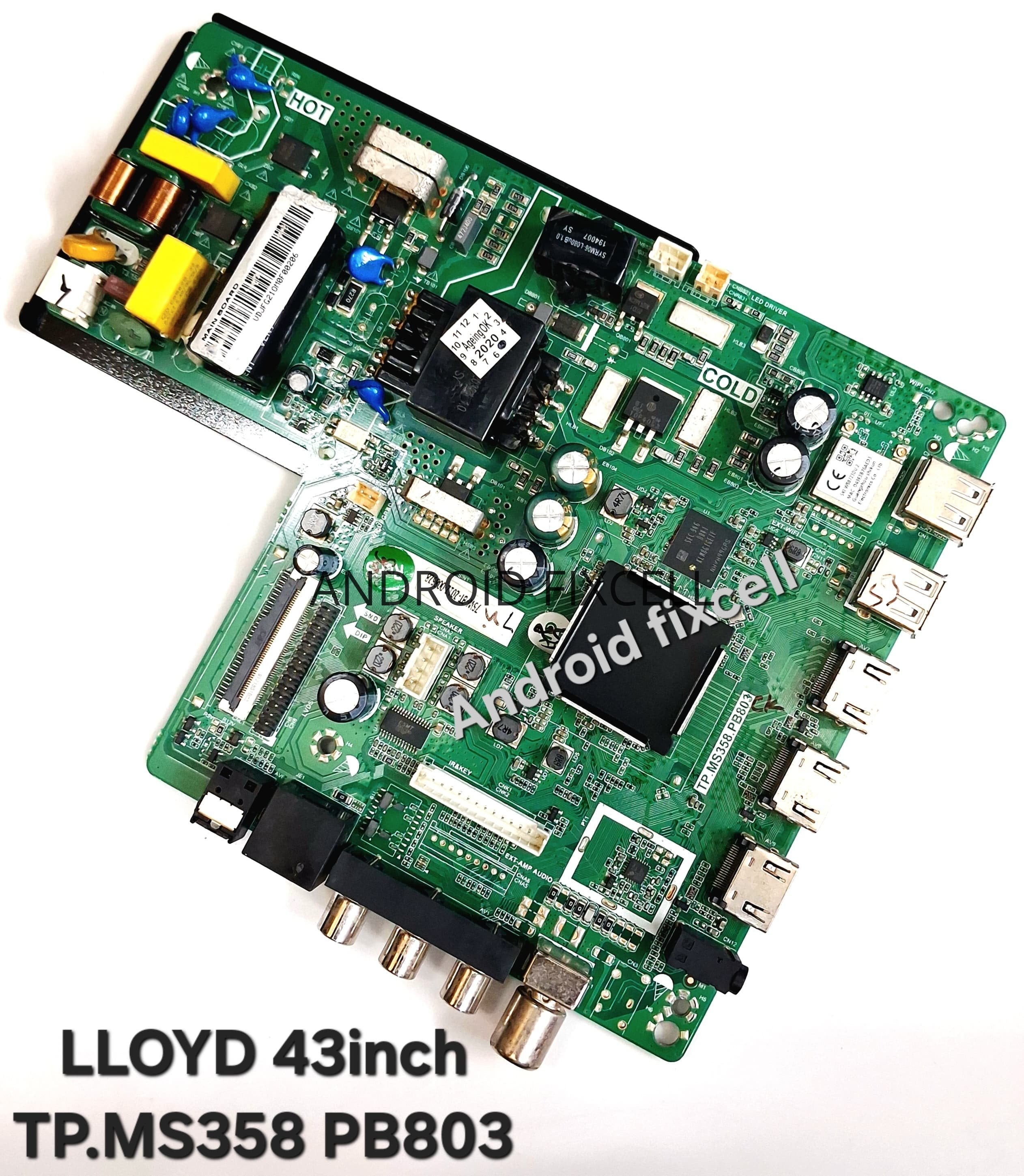 Ms 358 LLOYD 43inch TP.MS358 PB803 LED TV MOTHERBOARD