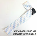 AWM 20861 105C YK E356677 LVDS CABLE