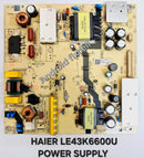 HAIER LE43K6600U LED TV POWER SUPPLY