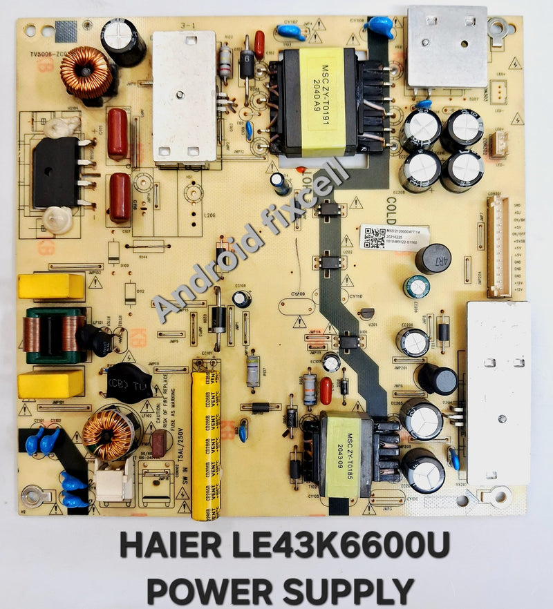 HAIER LE43K6600U LED TV POWER SUPPLY