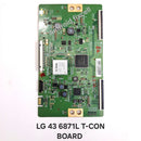 LG DISPLAY 43 6871L T-CON BOARD
