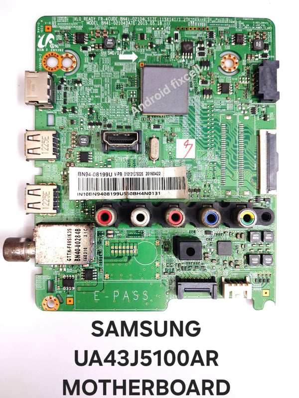 SAMSUNG UA43J5100AR LED TV MOTHERBOARD