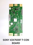 SONY 43X7500F T-CON BOARD