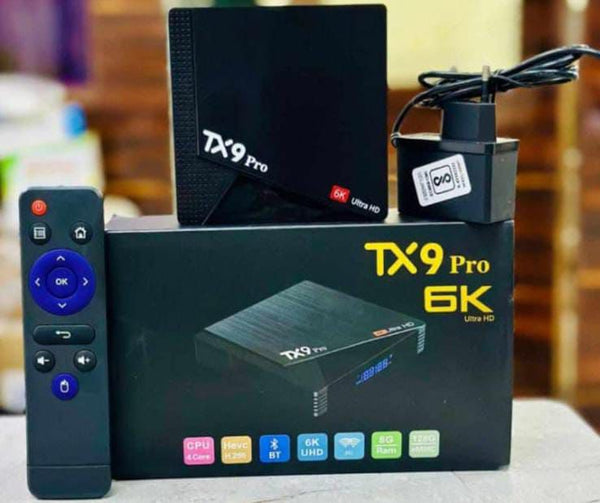 TV Box TX9 Pro 6k Android 12.0, 8GB RAM 128GB ROM, Support