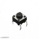 12PCS 4 Leg Micro Switch 6X6X5mm PUSH BUTTON DIP P4