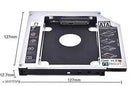Hard Drive SATA 2nd HDD Caddy Tray for Unibody 12.7mm Laptop CD/DVD-ROM Drive Slot Only for SSD and HDD