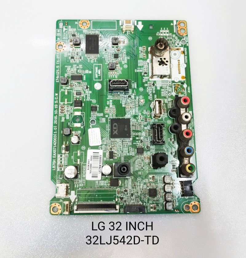 LG 32 INCH 32LJ542D-TD TV MOTHER BOARD