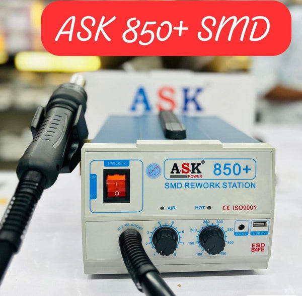 REWORK STATION  850+ SMD WITH USB ASK