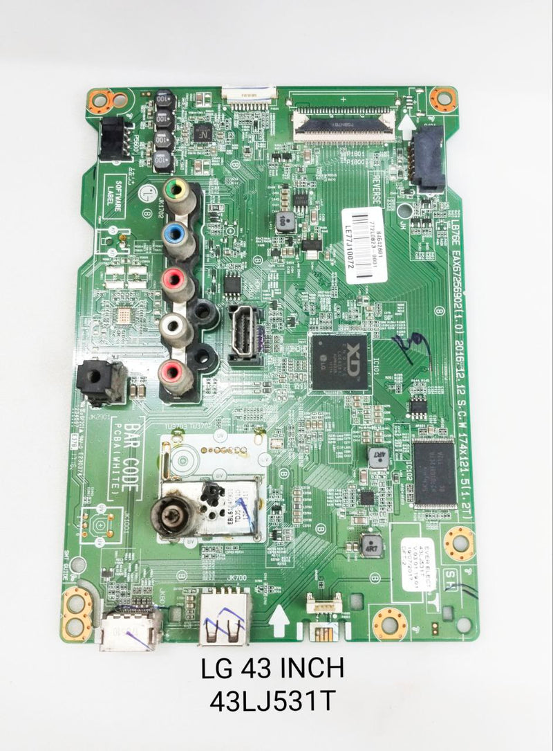 LG 43 INCH 43LJ531T TV MOTHER BOARD