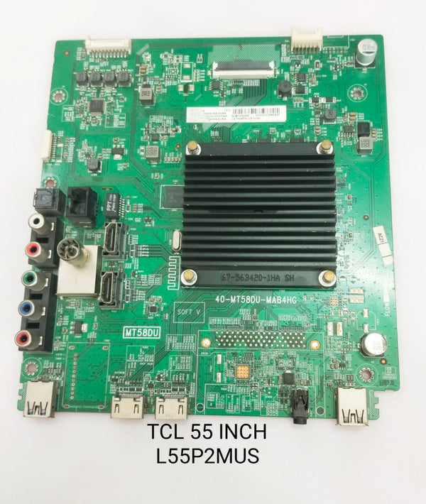 TCL 55 INCH L55P2MUS LED TV MOTHER BOARD