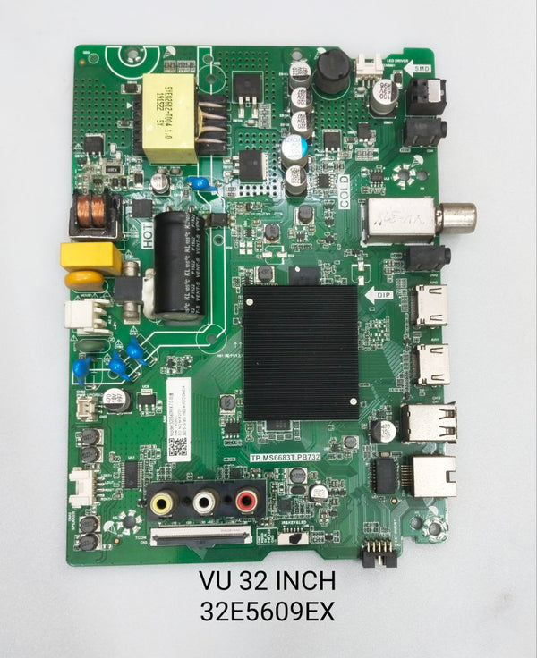 VU 32 INCH 32E5609EX TV MOTHER BOARD