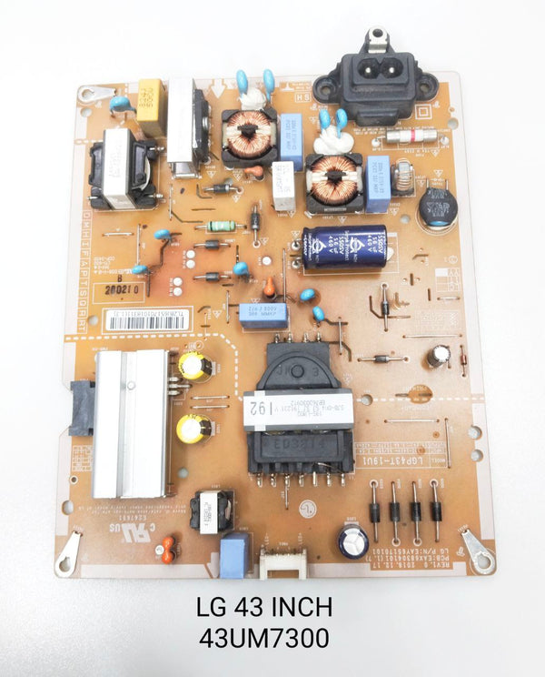 LG 43 INCH 43UM7300 POWER SUPPLY BOARD