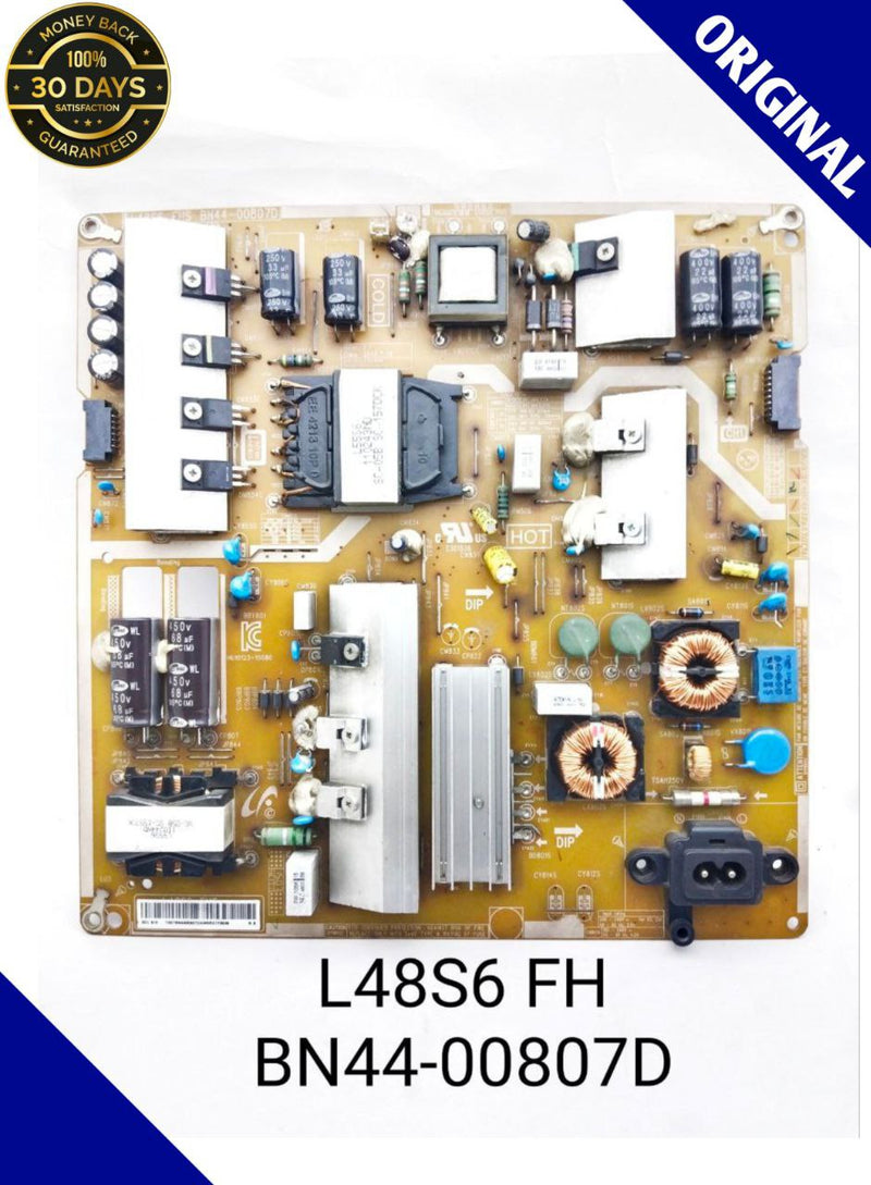 SAMSUNG L48S6 FH. P/N:- BN44-00807D LED TV POWER SUPPLY