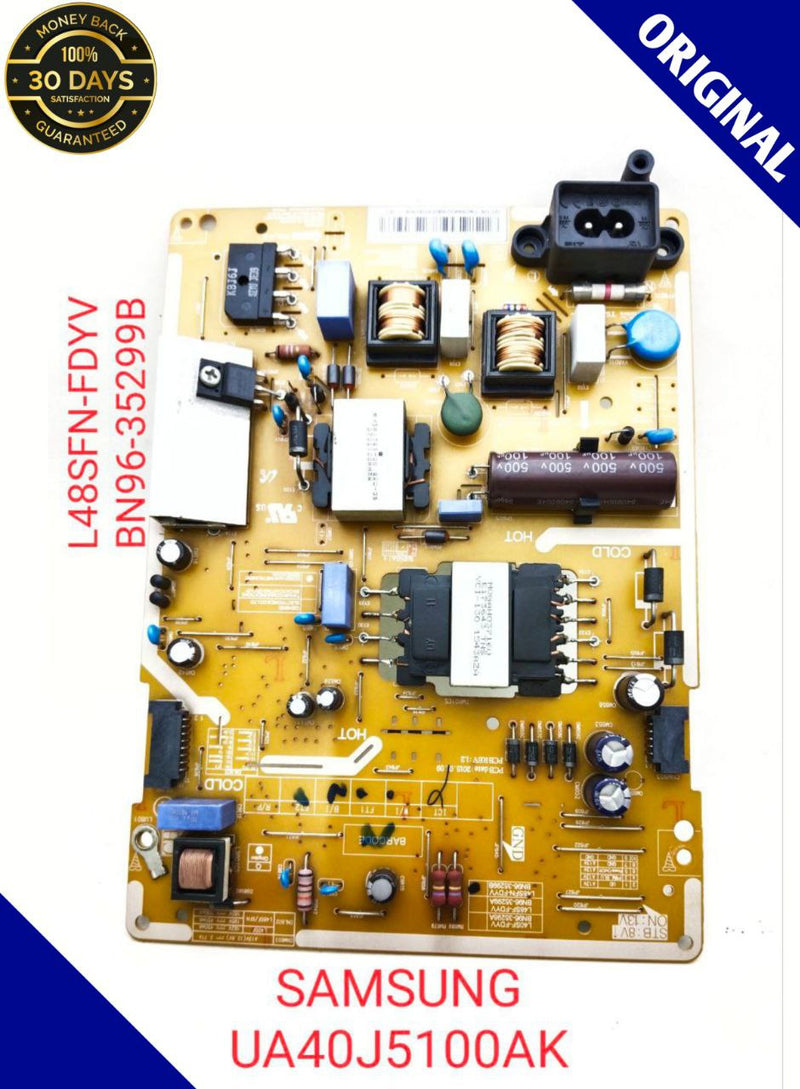 SAMSUNG UA40J5100AK LED TV POWER SUPPLY. PART NO:- L48SFN-FDYV BN96-35299B