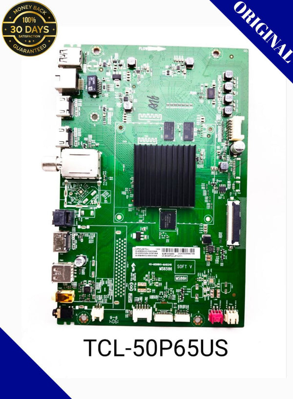 TCL 50P65US SMART LED TV MOTHERBOARD. TCL 50 INCH