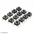 12PCS 4 Leg Micro Switch 6X6X5mm PUSH BUTTON DIP P4