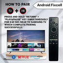 Samsung Smart 4K Tv Remote Bluetooth Voice command Original BN59-01312F Samsung Ultra Curved TV Remote Control for LED Android UHD OLED QLED Television