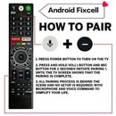SONY 4K Smart TV Remote Bluetooth Voice Command for LED UHD OLED QLED Android Bravia  Control Replacement of Original RMF-TX200P RMF-TX200U RMF-TX200E RMF-TX300A Models Remote