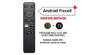 REALME Remote Control Bluetooth Voice Command Remote for  TV with Netflix, Prime Video and Google Assistant Hot Keys. Pairing Must Between TV and Remote