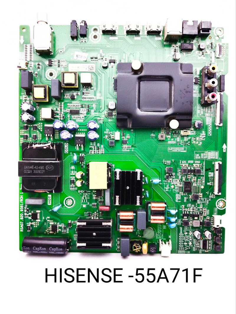 HISENSE 55A71A 4K SMART LED TV MOTHERBOARD . HISENSE ,55 INCH