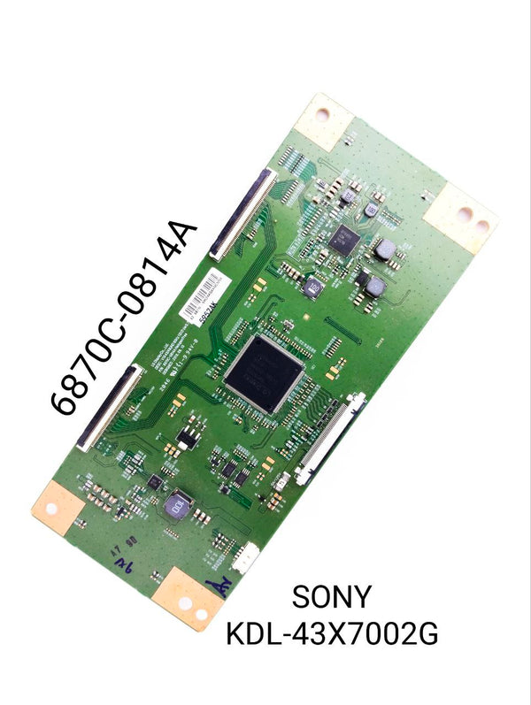 SONY KDL-43X7002G LED TV T-CON BOARD. P/N:-6870C-0814A