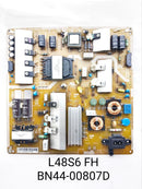 SAMSUNG L48S6 FH. P/N:- BN44-00807D LED TV POWER SUPPLY