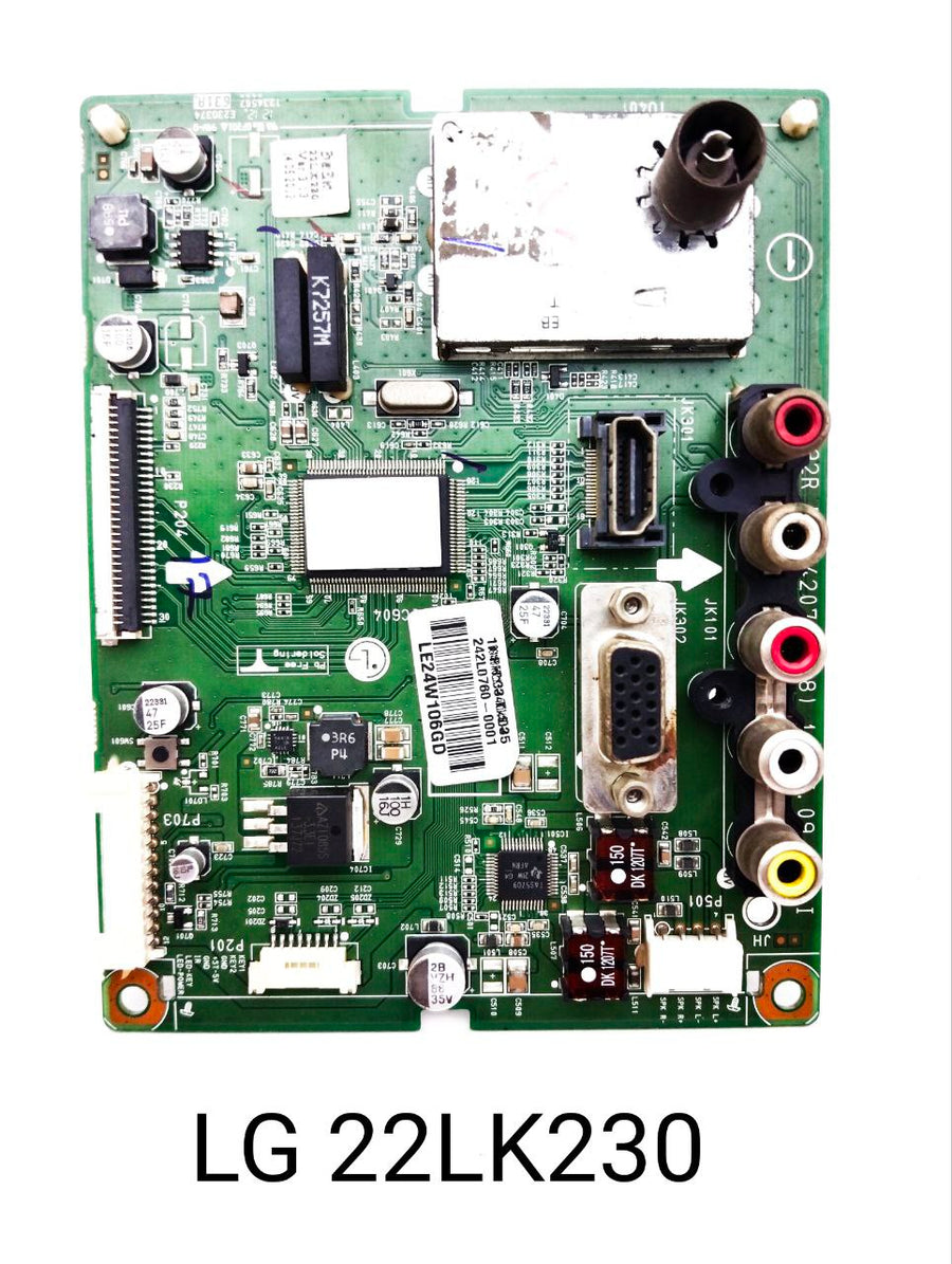 LG 22LK230 22 INCH LED TV MOTHERBOARD MAIN BOARD-Tested Main Board Rep