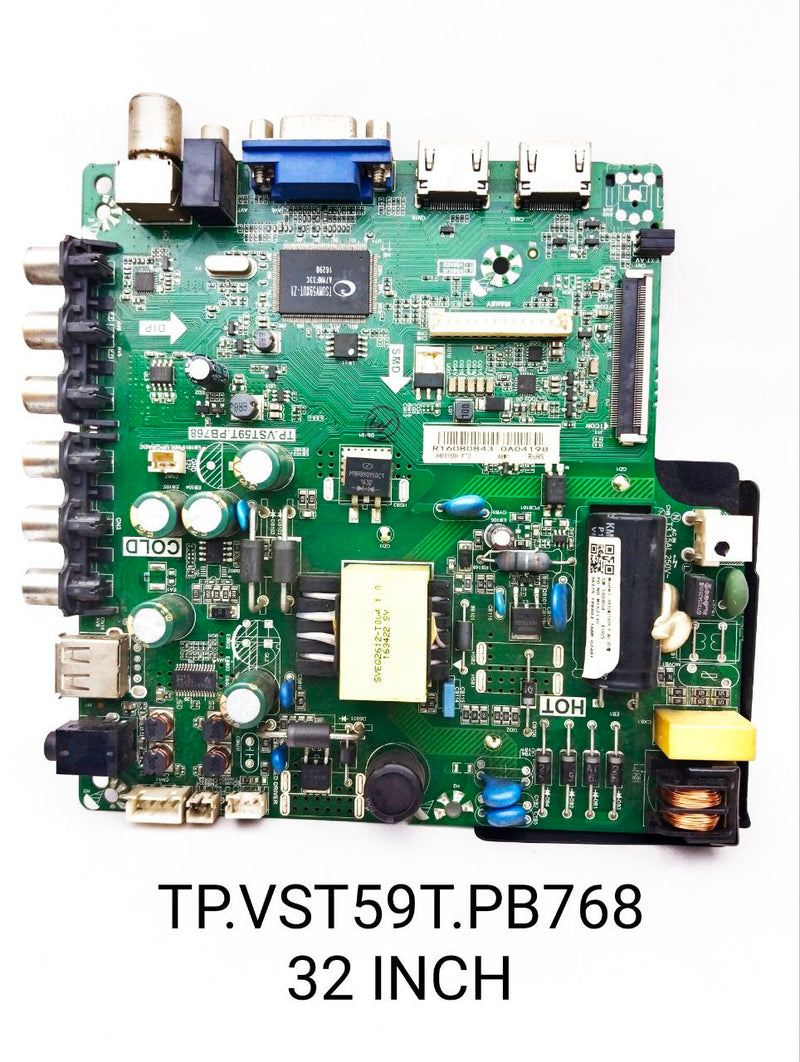 TP.VST59T.PB768 32 INCH LED TV MOTHERBOARD