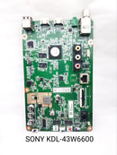 SONY KDL-43W6600 SMART LED TV MOTHERBOARD. SONY 43 INCH