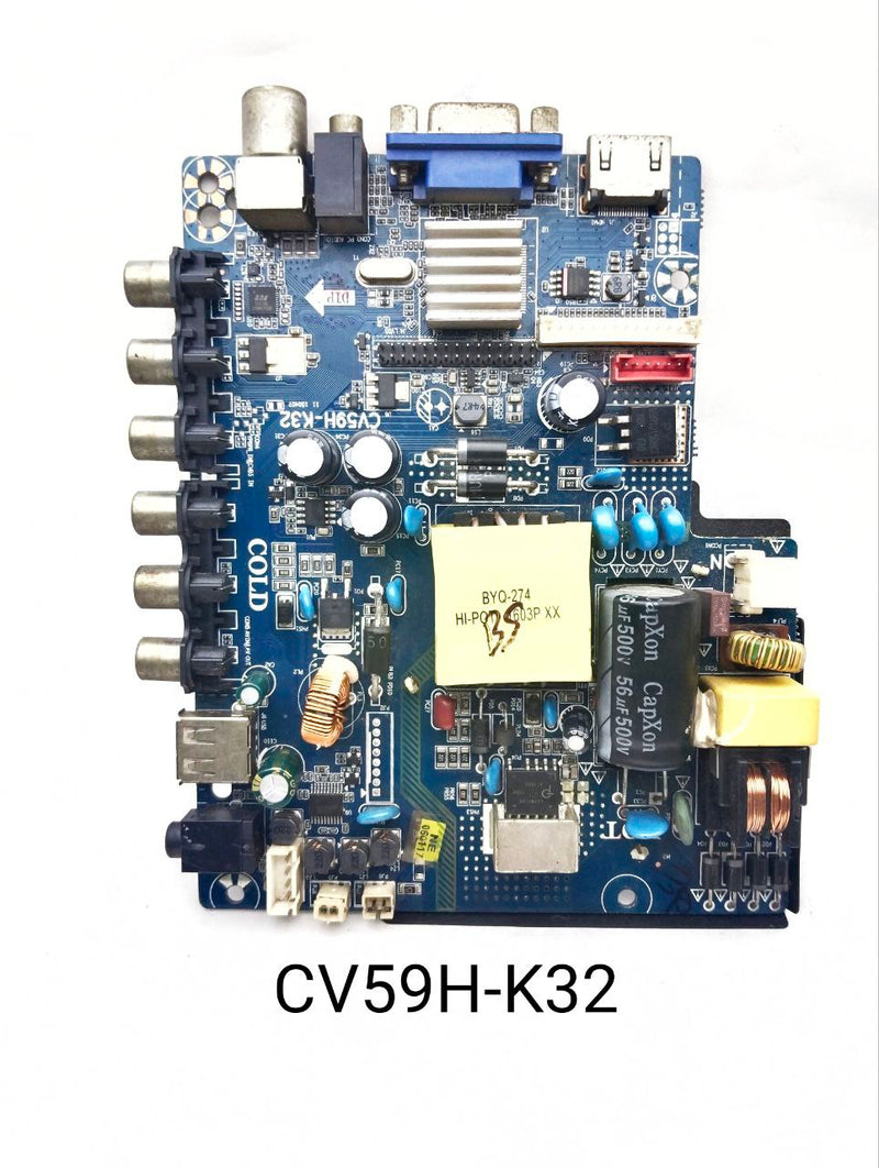 CV59H-K32 UNIVERSAL 32 INCH LED TV MOTHERBOARD