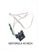 MOTOROLA 43 INCH LED TV SENSAR & KEY
