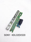 SONY- KDL32EX520 LED TV SENSAR KEY & WIFI CARD