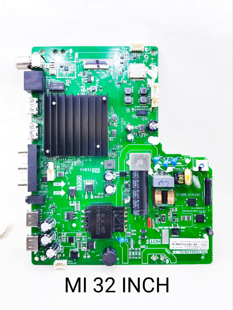 MI 32 INCH  SMALL CONCTOR SMART LED TV MOTHERBOARD. P/N:-TPD.T950X4.PB793