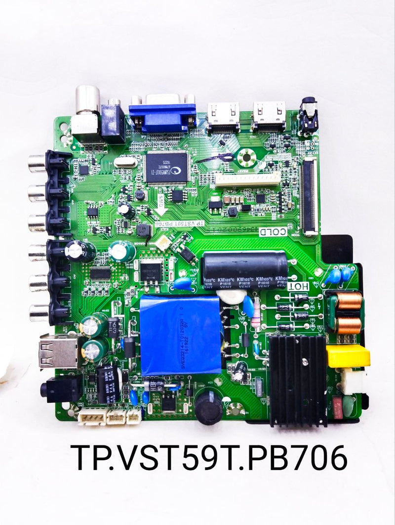 TP.VST59T.PB706 32 INCH LED TV MOTHERBOARD. FOR USE VU...RECONNECT....LLOYD TV